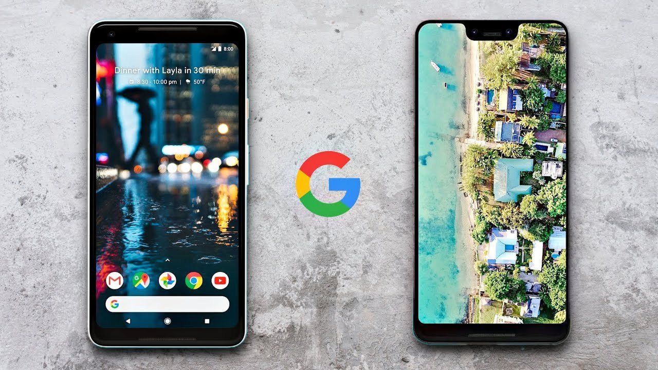 Google Pixel 3 vs Google Pixel 2