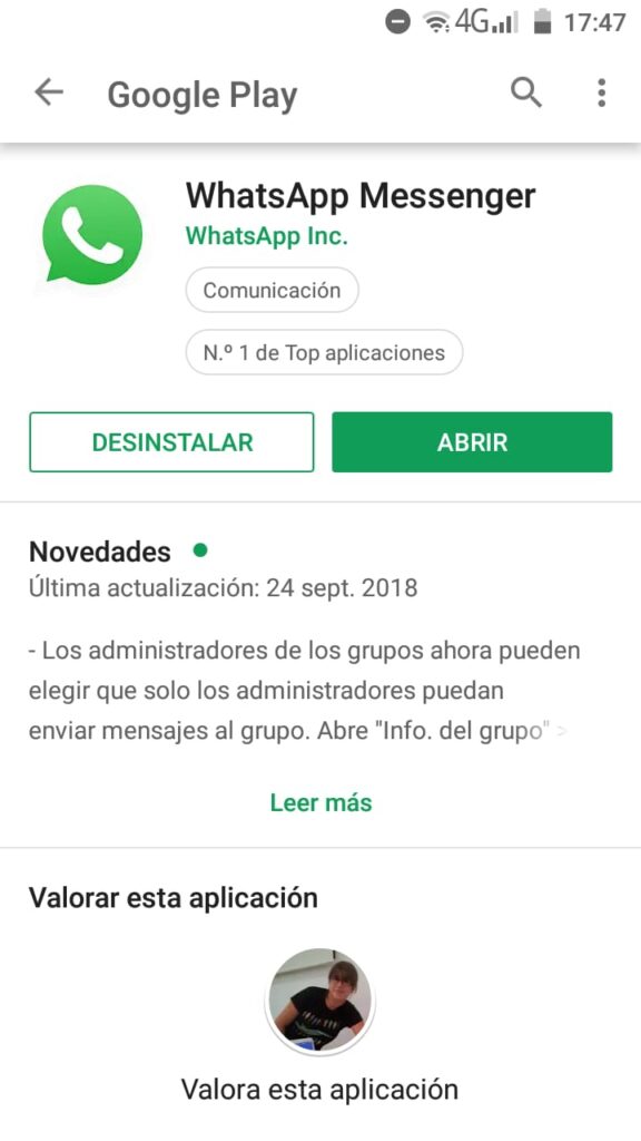 Descargar e instalar WhatsApp para Android (2020) 