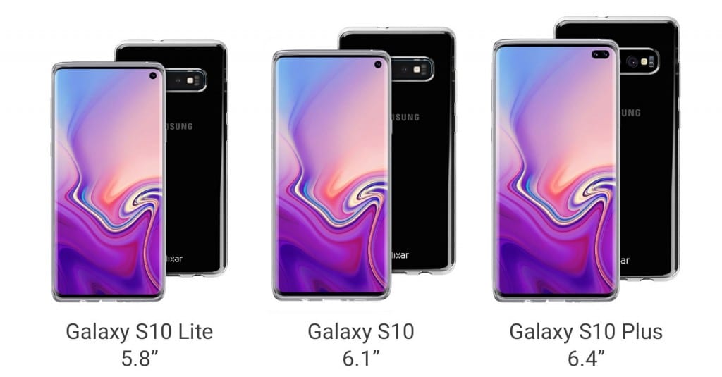 La serie Galaxy S10 de Samsung