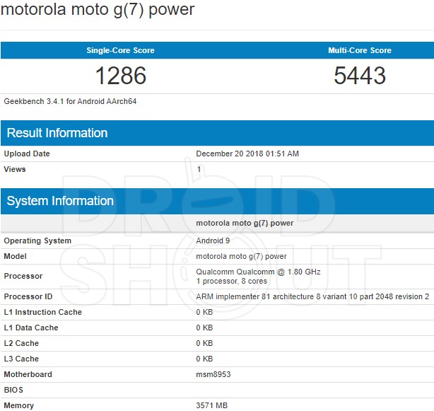 Moto G7 Power