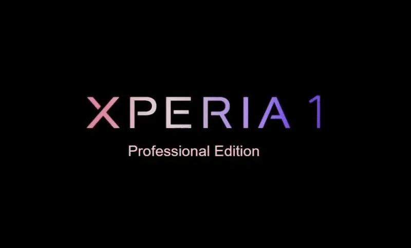 Sony Xperia 1 Professional Edition